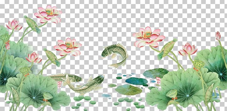 Nelumbo Nucifera PNG, Clipart, Artificial Flower, Carp, Chinese Style, Christmas Decoration, Decorative Free PNG Download