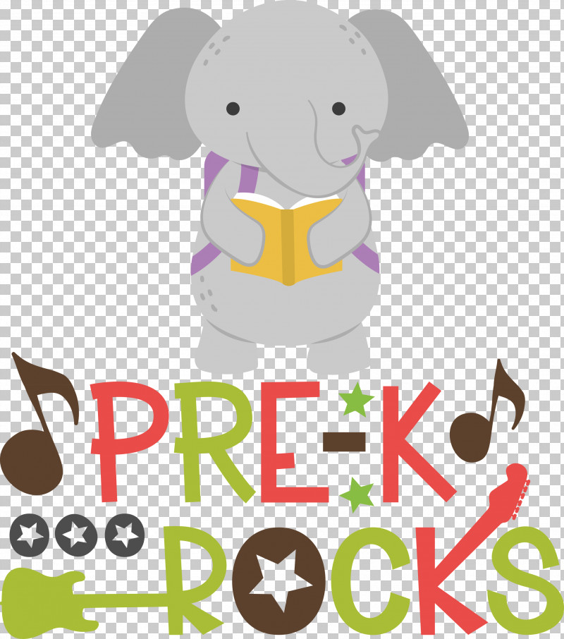 PRE K Rocks Pre Kindergarten PNG, Clipart, Behavior, Cartoon, Elephant, Elephants, Infant Free PNG Download