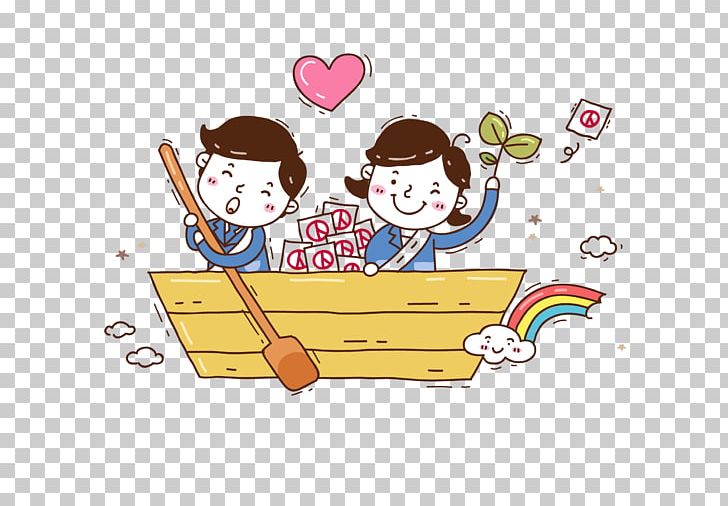 Child Cartoon Rowing Illustration PNG, Clipart, Area, Art, Avoid Big Picture, Boats, Boat Vector Free PNG Download