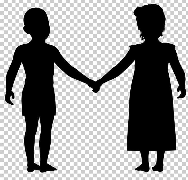 Holding Hands Child Silhouette Boy PNG, Clipart, Arm, Black, Black And White, Boy, Child Free PNG Download