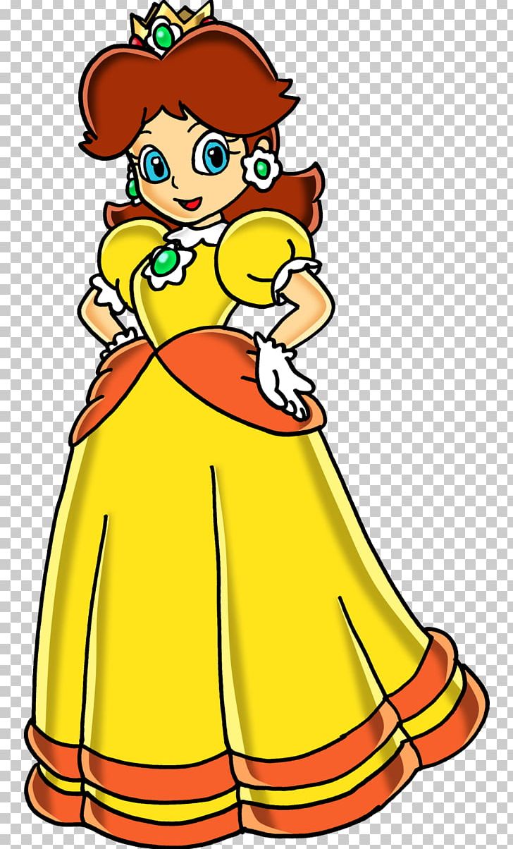 Princess Daisy Mario Bros. Princess Peach Luigi PNG, Clipart, Area, Art, Artwork, Dress, Fictional Character Free PNG Download