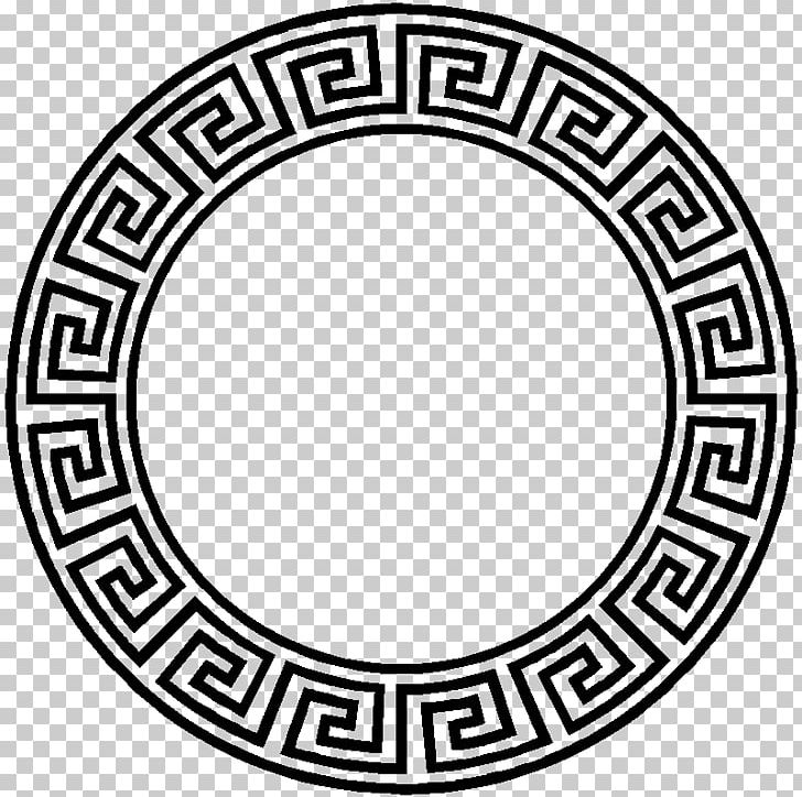 Greece Meander PNG, Clipart, Area, Black And White, Circle, Clip Art, Design Pattern Free PNG Download