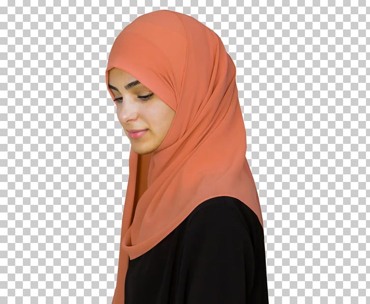 Hijab Headgear Veil Blue Orange PNG, Clipart, Beige, Blue, Chiffon, Coffee, Flower Free PNG Download