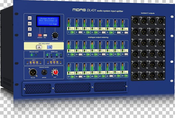 Microphone Splitter Digital Audio Audio Mixers Audio Signal PNG, Clipart, Audio, Audio Equipment, Audio Mixers, Audio Power Amplifier, Audio Receiver Free PNG Download