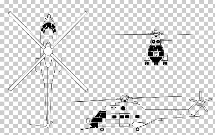 IAR 330 Aérospatiale SA 330 Puma Helicopter Rotor Eurocopter AS332 Super Puma PNG, Clipart, Airbus Helicopters, Aircraft, Angle, Black And White, Brasov Free PNG Download