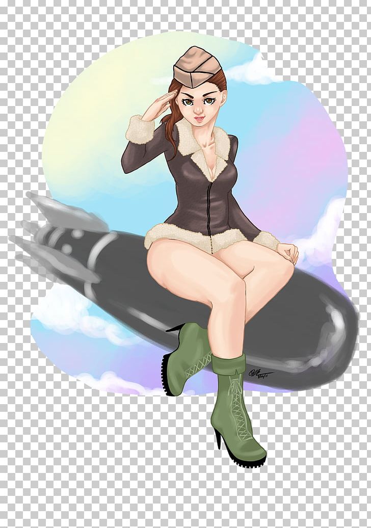 Pin-up Girl Drawing United States Air Force PNG, Clipart, Air Force, Airforce, Army, Art, Bomber Free PNG Download