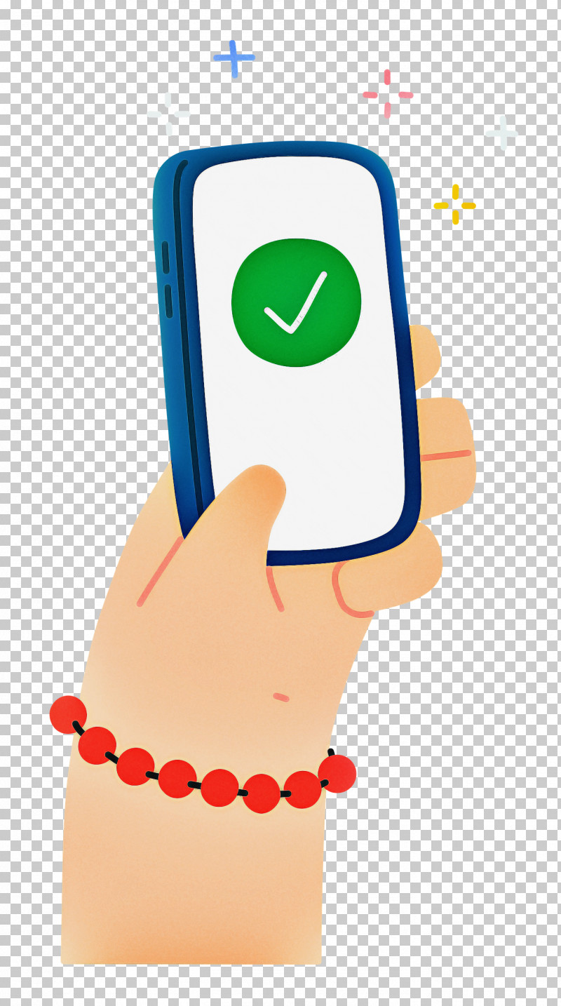 Phone Checkmark Hand PNG, Clipart, Biology, Cartoon, Checkmark, Geometry, Hand Free PNG Download