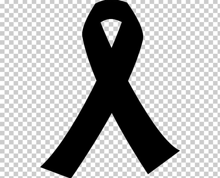 Black Ribbon Awareness Ribbon PNG, Clipart, Awareness Ribbon, Black, Black And White, Black Ribbon, Download Free PNG Download