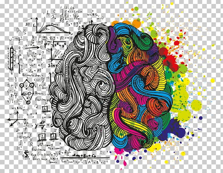 Lateralization Of Brain Function Human Brain Creativity PNG, Clipart, Art, Artwork, Brain, Circle, Creative Free PNG Download