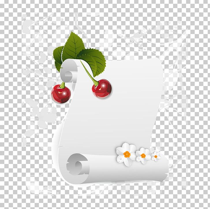 Paper Scroll Christmas PNG, Clipart, Autumn Leaf, Cherry, Cherry Blossom, Christmas, Encapsulated Postscript Free PNG Download