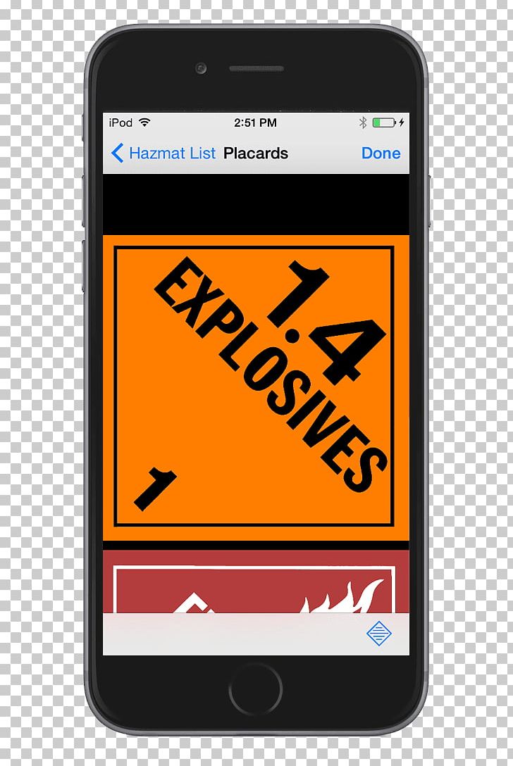 Feature Phone Emergency Response Guidebook Placard Title 49 Of The Code Of Federal Regulations Dangerous Goods PNG, Clipart, App Store, Area, Bra, Communication Device, Logo Free PNG Download