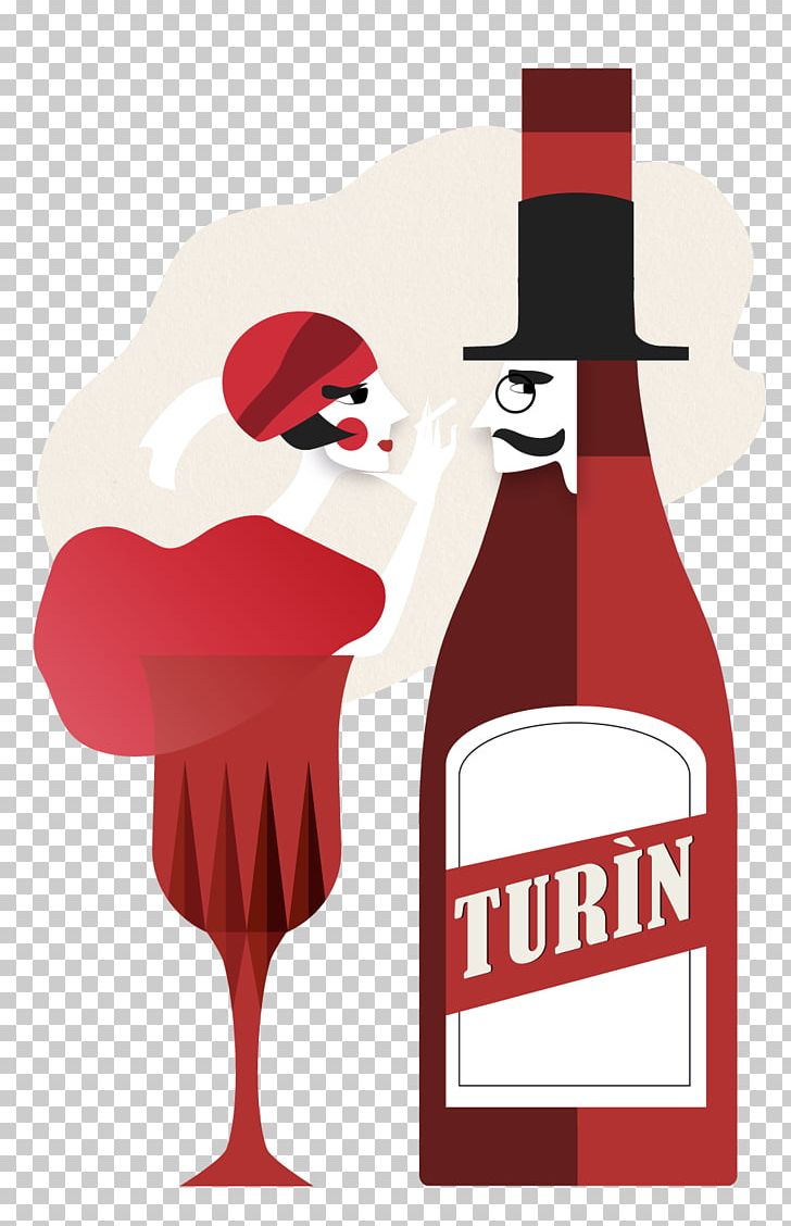Red Wine Illustration Bottle PNG, Clipart, Bottle, Character, Drinkware, Fiction, Fictional Character Free PNG Download