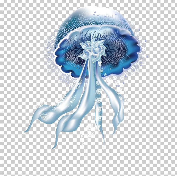 Jellyfish Icon PNG, Clipart, Animals, Blue, Blue, Blue Abstract, Blue Background Free PNG Download
