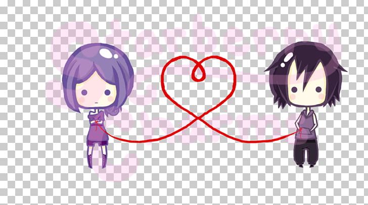 Red Thread Of Fate Destiny Red String Chibi Art PNG, Clipart, Art, Black Hair, Cartoon, Chibi, Child Free PNG Download