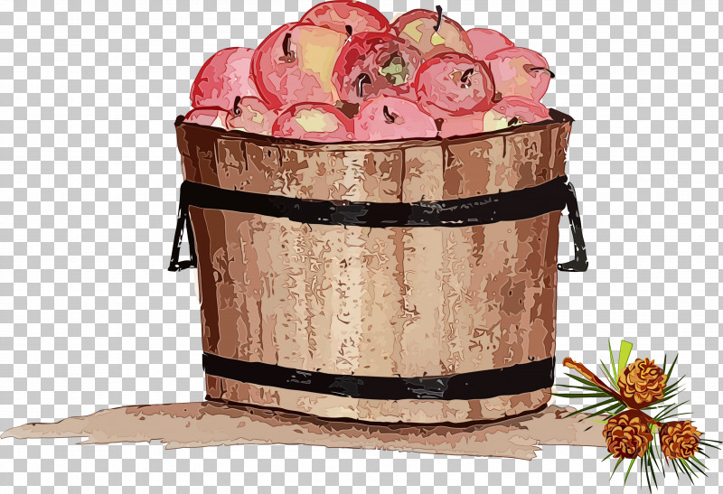 Basket PNG, Clipart, Basket, Harvest, Paint, Thanksgiving, Watercolor Free PNG Download