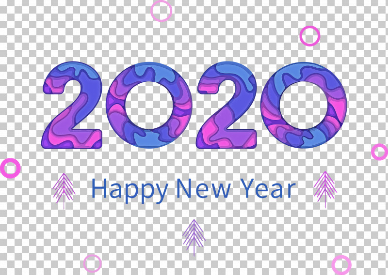 Happy New Year 2020 Happy 2020 2020 PNG, Clipart, 2020, Happy 2020, Happy New Year 2020, Logo, Magenta Free PNG Download
