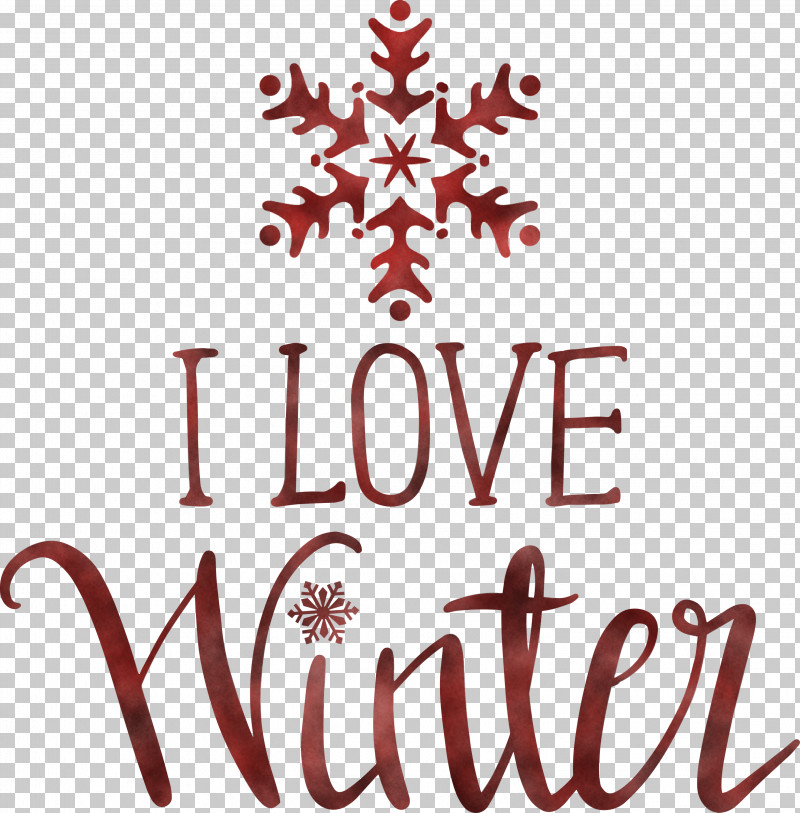 I Love Winter Winter PNG, Clipart, Christmas Day, Christmas Ornament, Christmas Ornament M, Christmas Tree, Flower Free PNG Download