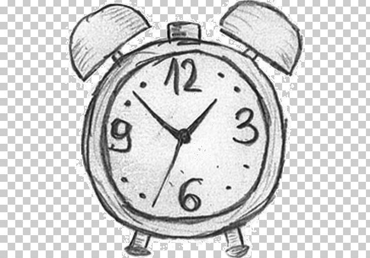Alarm Clocks Drawing Flip Clock Sketch PNG, Clipart, Aiguille, Alarm, Alarm Clock, Alarm Clocks, Black And White Free PNG Download