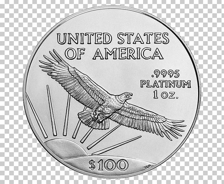 American Platinum Eagle Bullion Coin Platinum Coin Precious Metal PNG, Clipart, American Platinum Eagle, Bird, Black And White, Brand, Bullion Free PNG Download