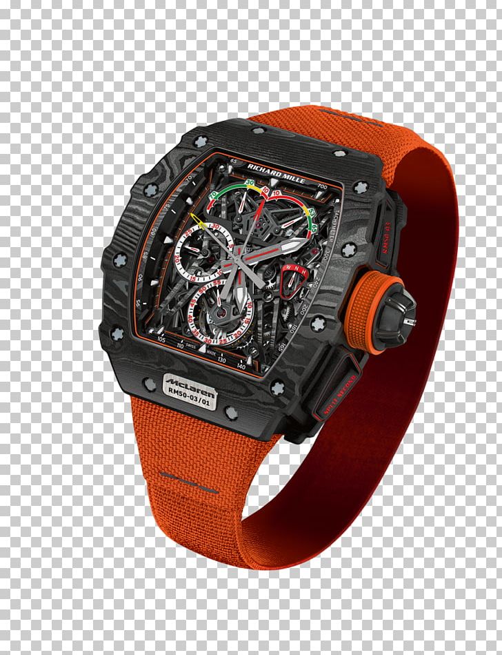 McLaren Richard Mille Formula 1 Watch Tourbillon PNG, Clipart, Automatic Watch, Chronograph, Complication, Flyback Chronograph, Formula 1 Free PNG Download