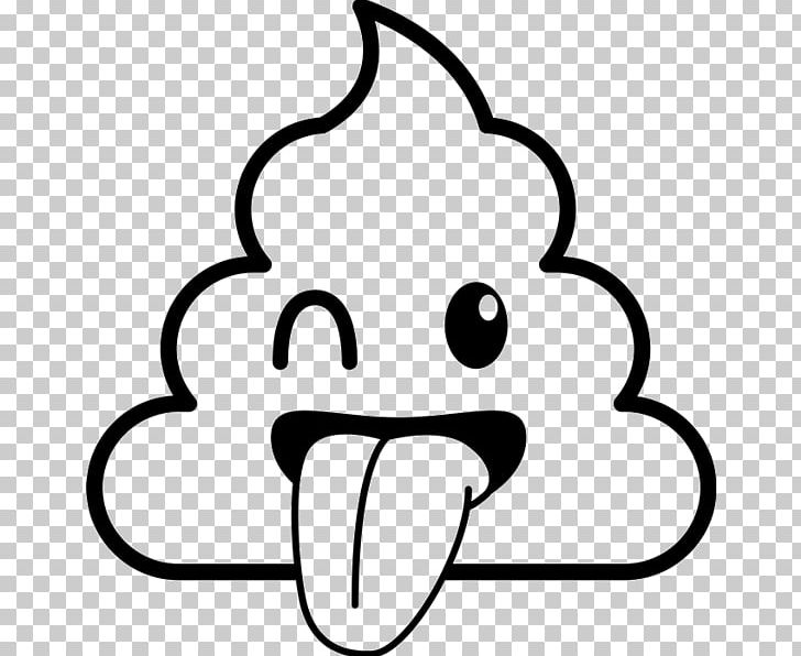 Pile Of Poo Emoji Coloring Book Smiley PNG, Clipart, Black, Black And White, Bleed Printing Tongue, Book, Child Free PNG Download