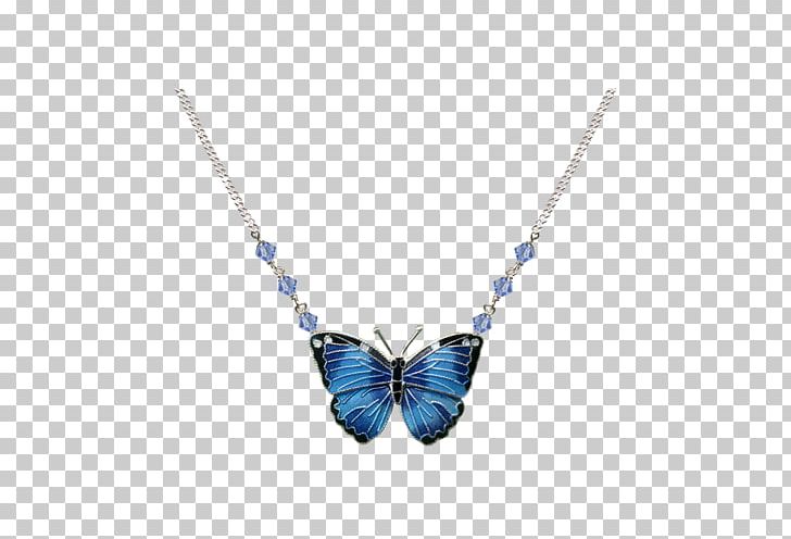 Butterfly Necklace Jewellery Earring Chain PNG, Clipart, Blue, Butterflies And Moths, Butterfly, Chain, Charms Pendants Free PNG Download