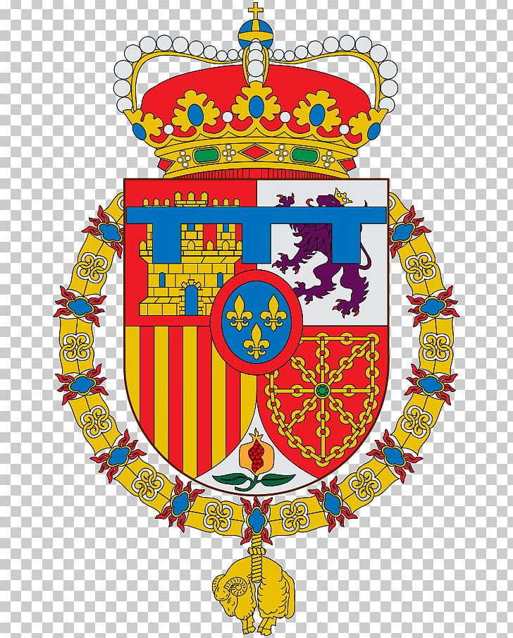 Coat Of Arms Of The King Of Spain Monarchy Of Spain House Of Bourbon Order Of The Golden Fleece PNG, Clipart, Area, Charles Iii Of Spain, Charles V, Coat Of Arms, Coat Of Arms Of Spain Free PNG Download