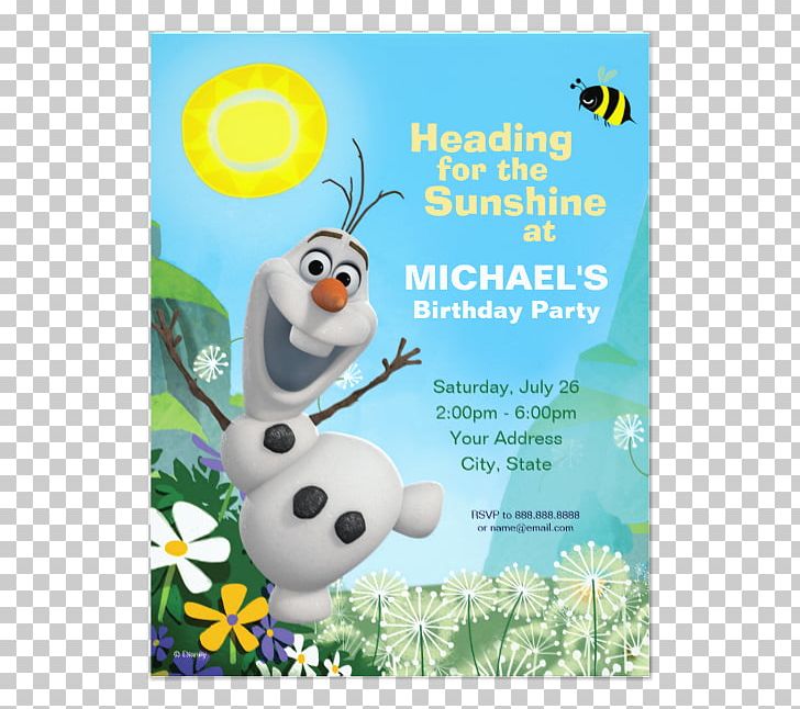 Olaf Paper Elsa Wedding Invitation In Summer PNG, Clipart,  Free PNG Download