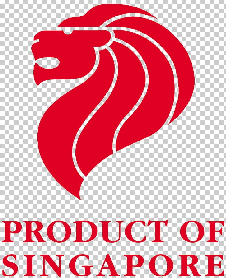 Merlion Park Lion Head Symbol Of Singapore Logo PNG, Clipart, Area, Brand, Flag Of Singapore, Government Of Singapore, Line Free PNG Download