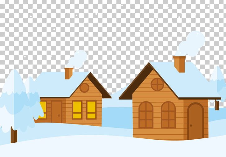 Snow Log Cabin Cottage PNG, Clipart, Adobe Illustrator, Angle, Beachside Cottage, Building, Cabane Free PNG Download