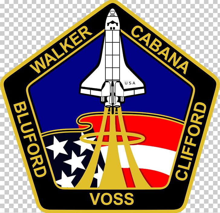 STS-53 STS-51-A STS-59 Astronaut Space Shuttle Discovery PNG, Clipart, Area, Astronaut, Brand, Dale Gardner, Emblem Free PNG Download