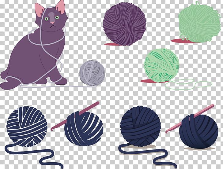 Cat Yarn Cartoon Illustration PNG, Clipart, Animals, Balloon Cartoon, Boy Cartoon, Cartoon, Cartoon Character Free PNG Download