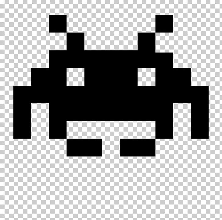 Space Invaders Arcade Game Video Game PNG, Clipart, Angle, Arcade Game, Bitmap, Black, Black And White Free PNG Download
