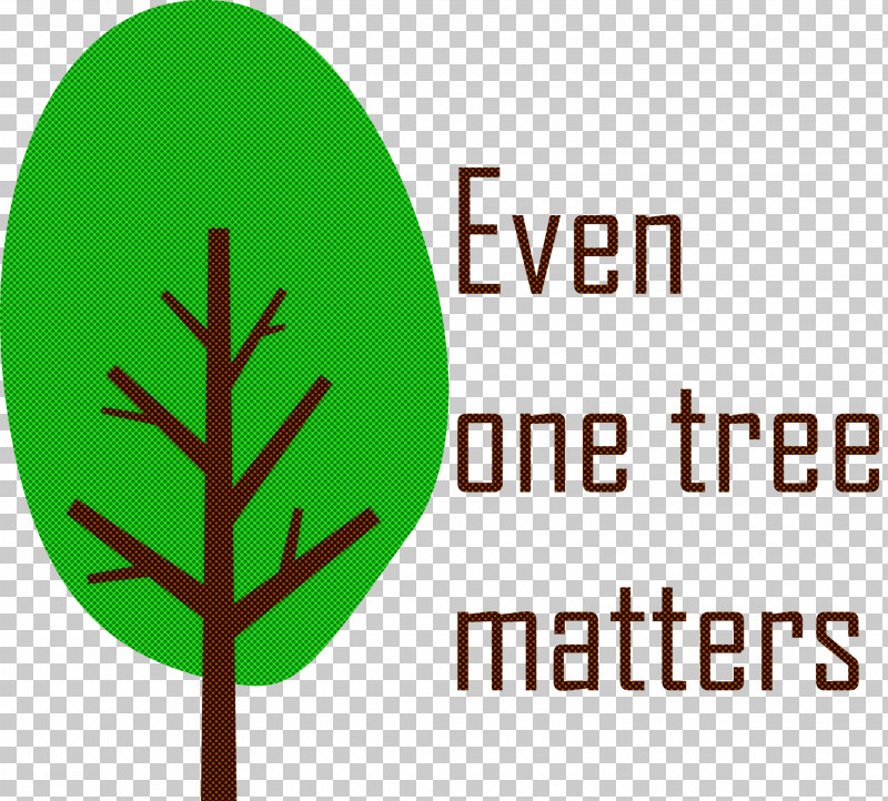 Even One Tree Matters Arbor Day PNG, Clipart, Arbor Day, Biology, Green, Leaf, Line Free PNG Download