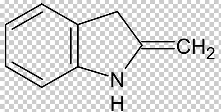 Indole Chemical Formula Molecular Formula Chemical Compound Molecule PNG, Clipart, Angle, Area, Black, Black And White, Brand Free PNG Download