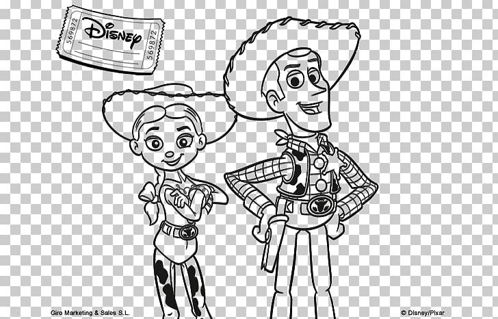 Jessie Sheriff Woody Buzz Lightyear Drawing Coloring Book PNG, Clipart, Arm, Buzz Lightyear, Cartoon, Child, Conversation Free PNG Download