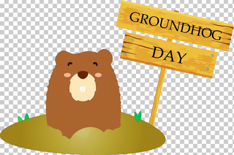 groundhog day clip art free