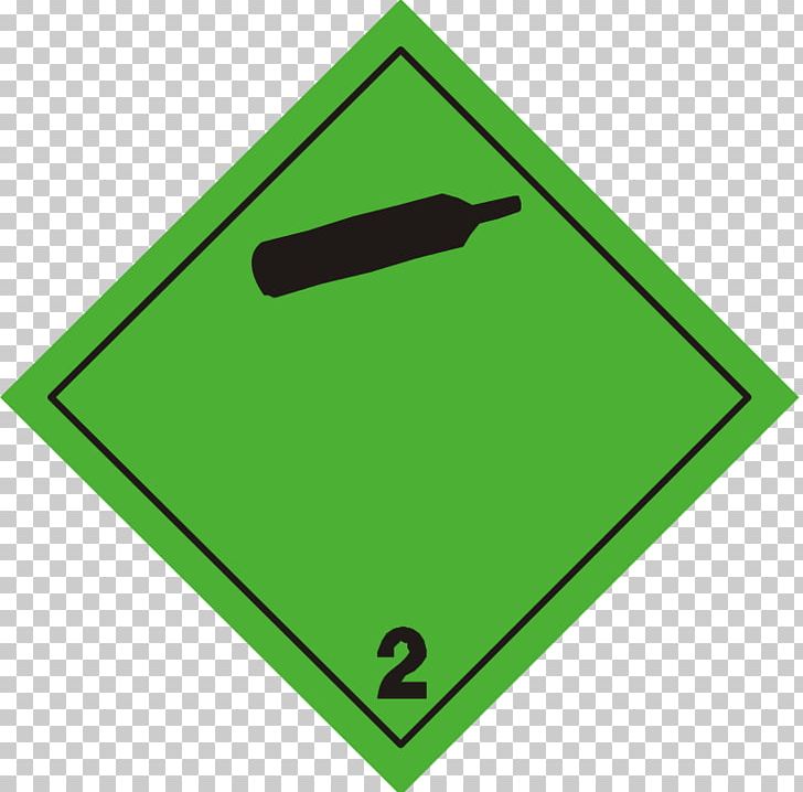 Combustibility And Flammability HAZMAT Class 2 Gases Dangerous Goods Sign PNG, Clipart, Angle, Area, Chemical Substance, Combustibility And Flammability, Compression Free PNG Download