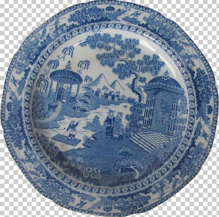 Blue And White Pottery Plate Tableware Antique Transferware PNG, Clipart, Antique, Blue, Blue And White Porcelain, Blue And White Pottery, Ceramic Free PNG Download