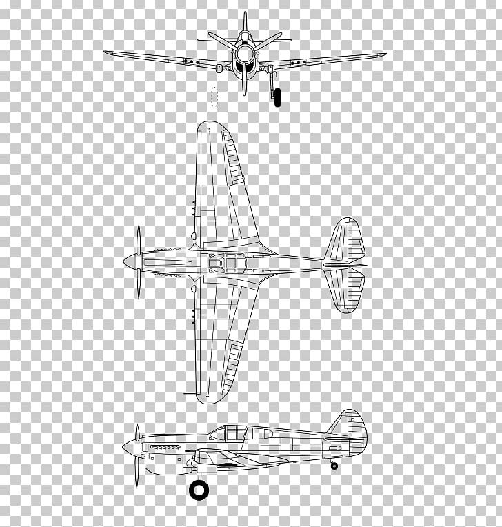 Cessna 172 Aircraft Airplane Curtiss P-40 Warhawk Propeller PNG, Clipart, Aerospace Engineering, Aircraft, Angle, Black And White, Cessna Free PNG Download