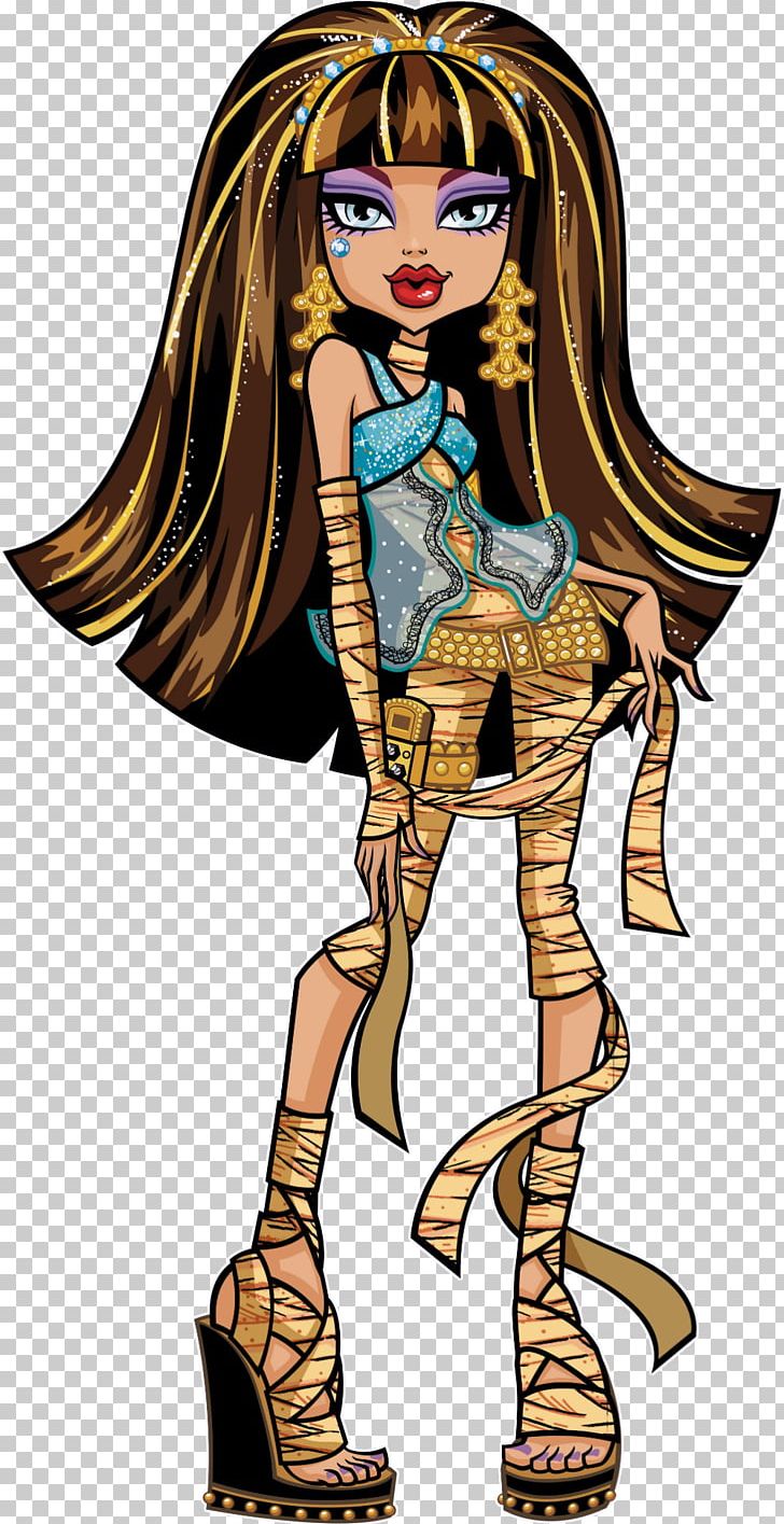 Cleo DeNile Monster High Lagoona Blue Ghoul PNG, Clipart, Bratz, Brown Hair, Cartoon, Cleo, Cleo  Free PNG Download