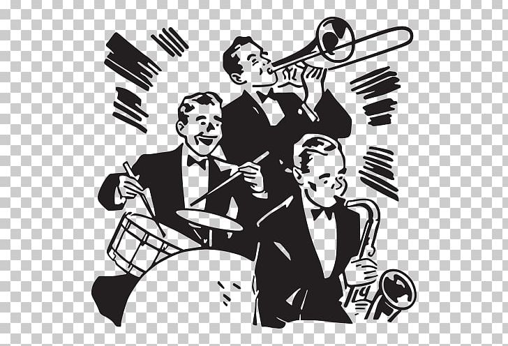 Big Band Singer Musical Ensemble Jazz Band PNG, Clipart, Art, Big Band, Black And White, Communication, Conversation Free PNG Download