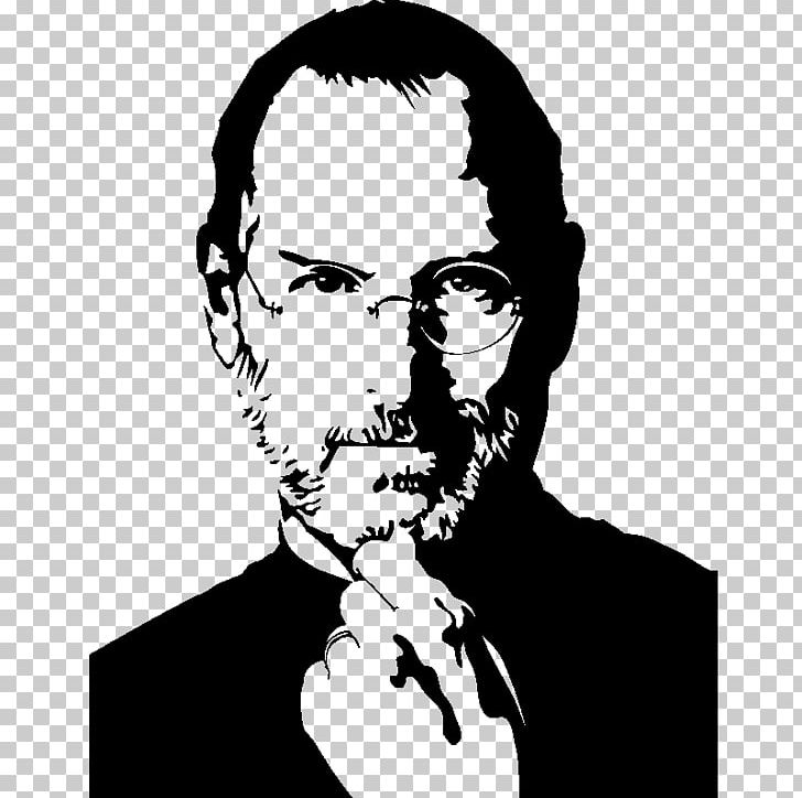 Steve Jobs Apple PNG, Clipart, Art, Beard, Black And White, Celebrities, Communication Free PNG Download