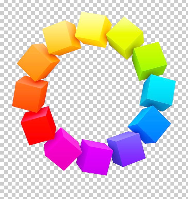 Three-dimensional Space Color 3D Computer Graphics Cube PNG, Clipart, Abstract, Android, Box, Circle, Circle Arrows Free PNG Download