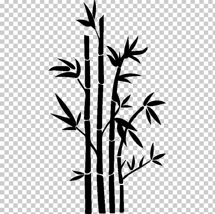 Wall Decal Bamboo Mural PNG, Clipart, Art, Art Deco, Bamboo, Black And White, Branch Free PNG Download