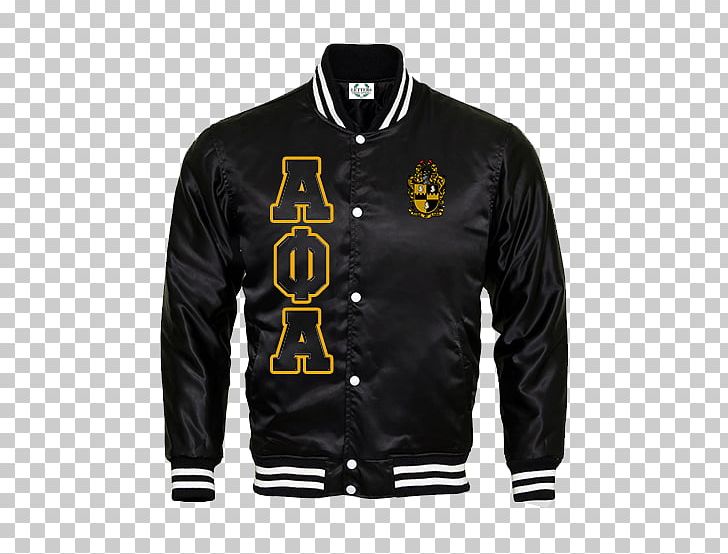 T-shirt Letterman Flight Jacket Clothing PNG, Clipart, Alpha Phi Alpha, Black, Brand, Clothing, Coat Free PNG Download