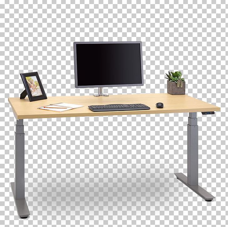 Standing Desk Table Sit-stand Desk Furniture PNG, Clipart, Angle, Bar Stool, Chair, Computer, Computer Monitor Accessory Free PNG Download