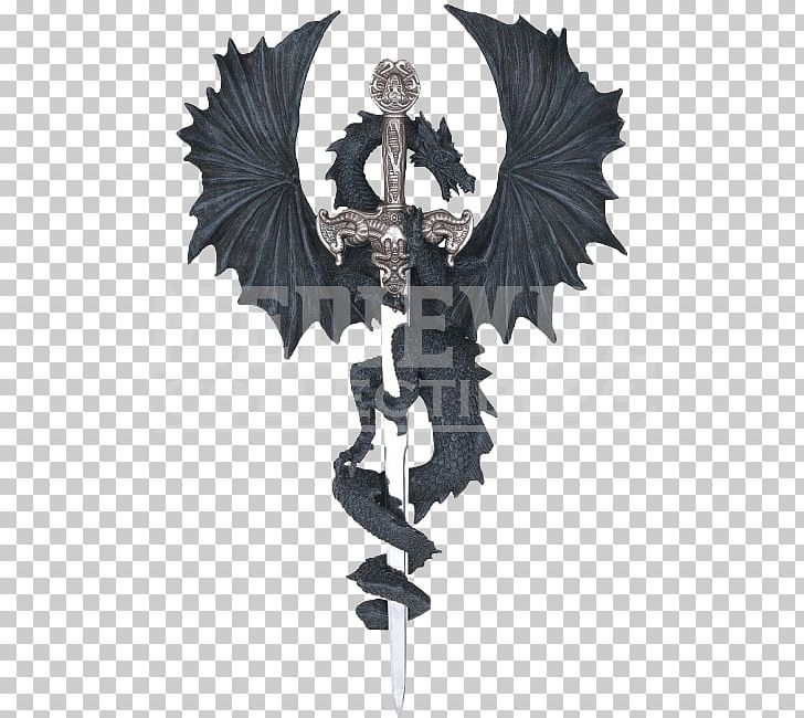 Statue Fantasy Figurine Dragon Sword PNG, Clipart, Art, Collectable, Dragon, Dragon Collection, European Dragon Free PNG Download
