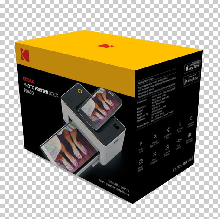 Kodak Photo Printer Dock PD-450 Kodak EasyShare Printing PNG, Clipart, Box, Cardboard, Carton, Dyesublimation Printer, Electronics Free PNG Download