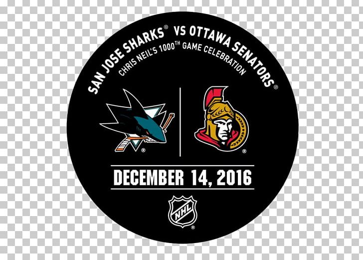 Ottawa Senators San Jose Sharks National Hockey League NHL 100 Classic Jersey PNG, Clipart, Brand, Clock, Emblem, Game, Hockey Puck Free PNG Download
